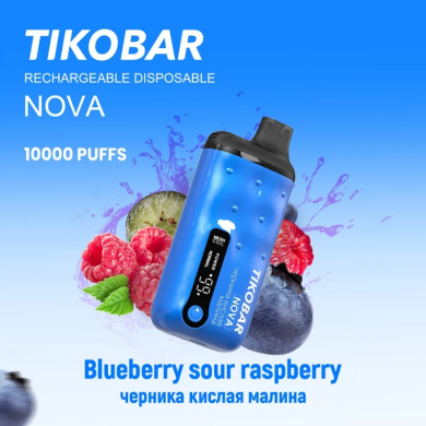 ()  Tikobar NOVA X 10000 (  ) Blueberry Sour Raspberry