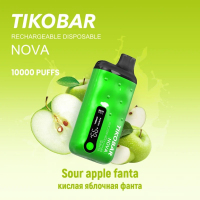 ()  Tikobar NOVA X (10.000) - (  ) Sour Apple Soda