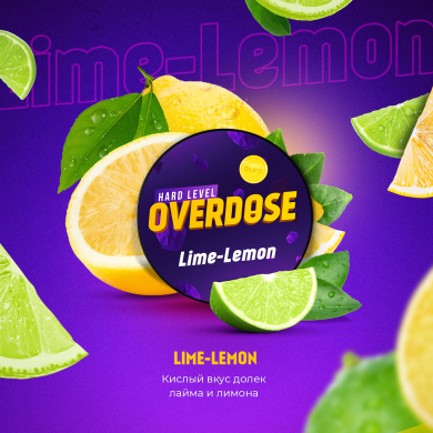 Overdose Lime-Lemon (-) 25