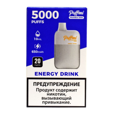  PUFFMI MeshBox 5000 ENERGY DRINK