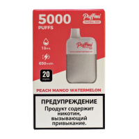  PUFFMI MeshBox 5000 PEACH MANGO WATERMELON