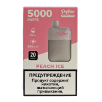  PUFFMI MeshBox 5000 PEACH ICE