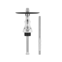 Alpha Hookah Beat White - Silver
